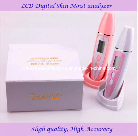 LCD Digital Display Skin Moisture Facial Water Oil Analyzer