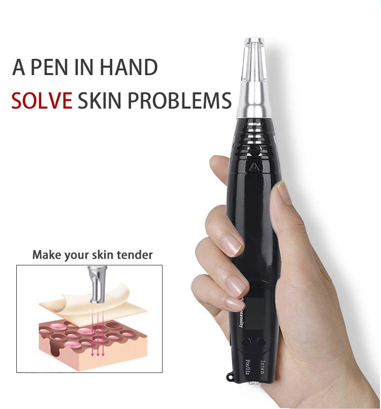 Laser Picosecond Pen Micromicrosecond Tool blue & Red Color for Tattoo, Spots, Melanin, Mole, Freckle, Pigment Removal