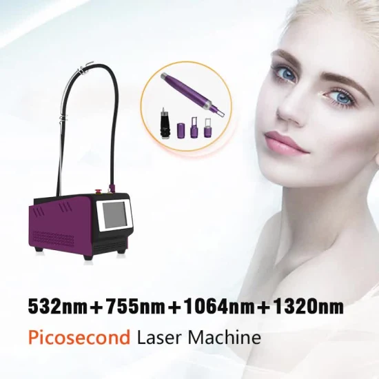 Laser a picosecondi, Laser ND-YAG Q commutato, Rimozione di tatuaggi, Rimozione di macchioline, Laser Pico, Rimozione di tatuaggi, Dispositivo di bellezza per la linea delle sopracciglia