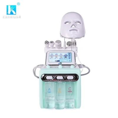 Strumento di bellezza per la cura della pelle Acqua idratante Aqua Peel 7 in 1 Micro dermoabrasione facciale Hydrofacial H2O2 Hydra Peeling Microdermoabrasione Macchina