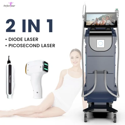 CE/FDA/RoHS Tutti i tipi di pelle Dispositivo per la depilazione laser Pico a diodo a picosecondi