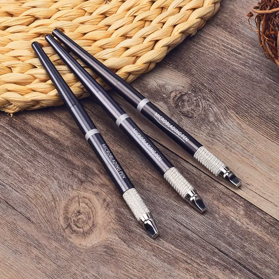 Penna medica per microblading per sopracciglia con microaghi